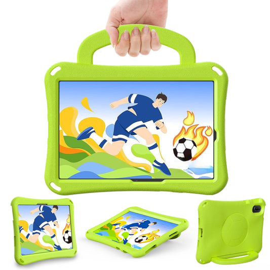 For Huawei MatePad SE 11 2024 Handle Football Shaped EVA Shockproof Tablet Case(Grass Green) by bashfashion