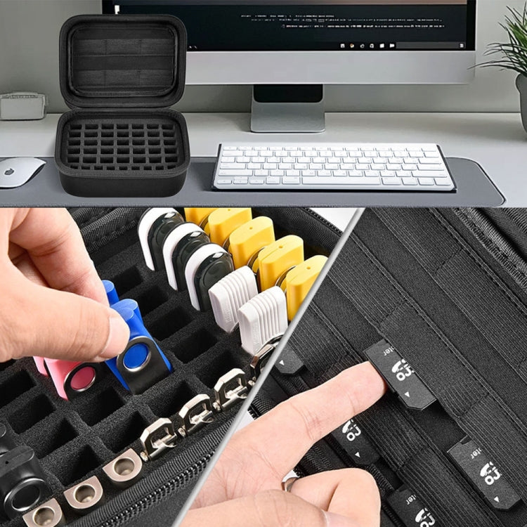 USB Flash Drives Card Box Electronic Spare Parts Storage Bag by bashfashion