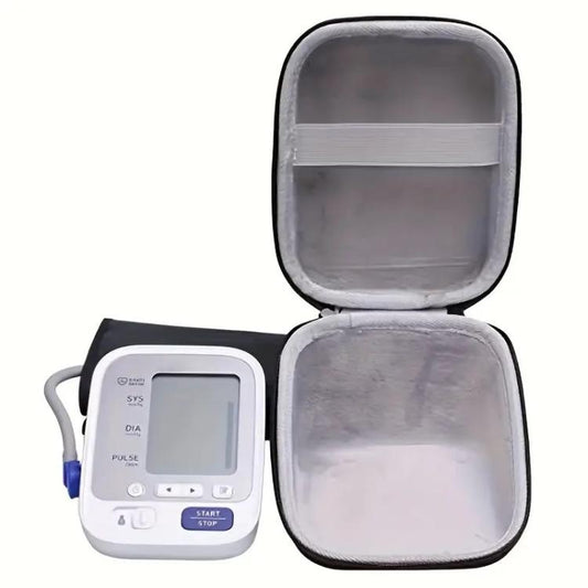 For Omron / Yuyue Portable Electronic Blood Pressure Device Storage Protective Bag, Specification:Without Mesh Bag by bashfashion