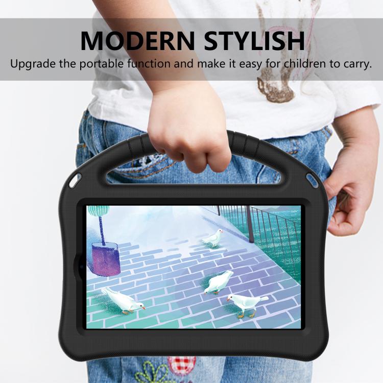 For onn. 7 Tablet Gen 4 2024 EVA Shockproof Tablet Case with Holder(Black) by bashfashion