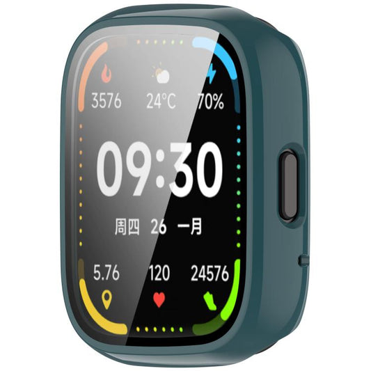 For Lexin Watch 3 Tempered Film Integrated PC Watch Protective Case(Pine Green) by bashfashion