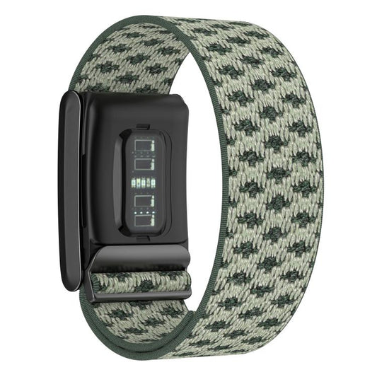 For WHOOP 4.0 Elastic Force Decorative Design Pashm Nylon Watch Band(Olive Green) by bashfashion
