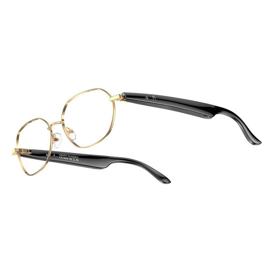 W100B Smart Glasses, Support AI Conversation / AI Intelligent Translation / Bluetooth Call(White) by bashfashion