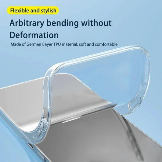 For iPhone 17 Kalebol 1.5mm Thickened Rounded Corner Transparency TPU Phone Case by Kalebol
