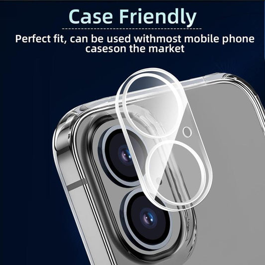 For iPhone 16 Kalebol Transparent One Piece Lens Protection Film by Kalebol