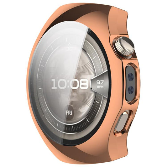 For Huawei Watch 5 42mm Electroplated TPU Full Coverage Watch Protective Case(Rose Gold) by bashfashion
