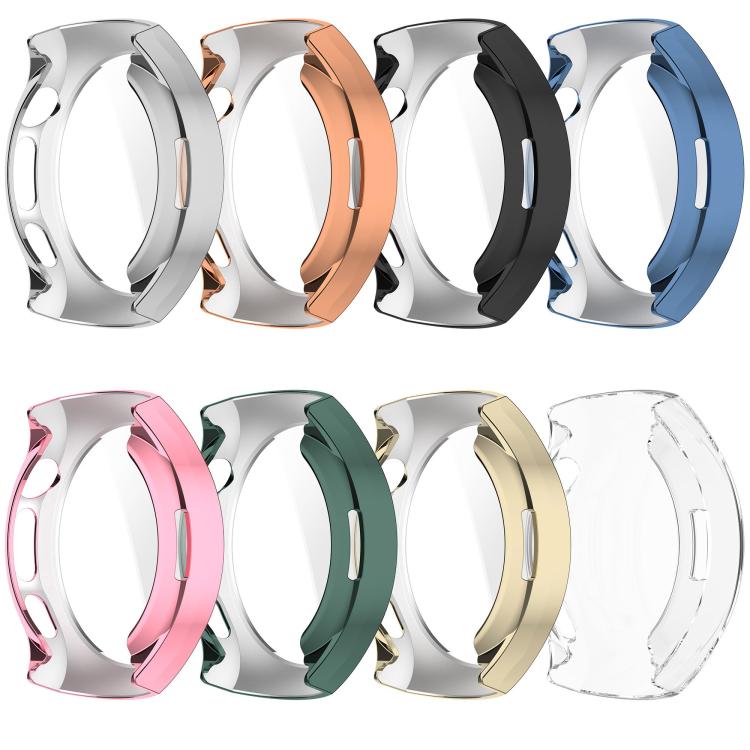 For Huawei Watch 5 46mm Electroplated TPU Full Coverage Watch Protective Case(Light Gold) by bashfashion