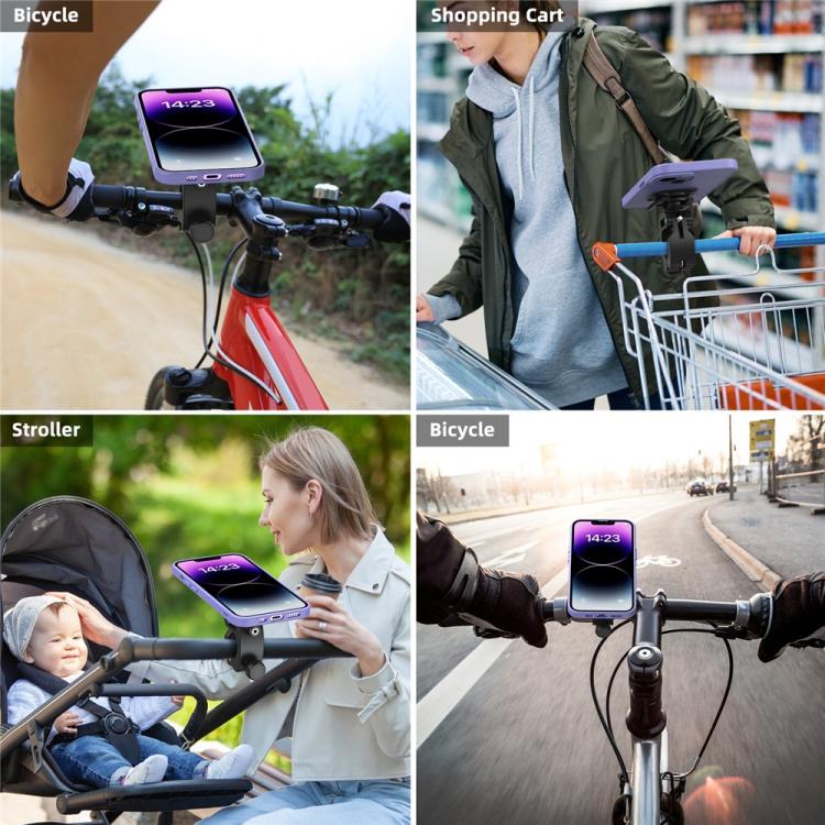 HL-143M Mountain Road Cycling Bike Handlebar Mount Rotatable Quick Release Navigation Holder by bashfashion