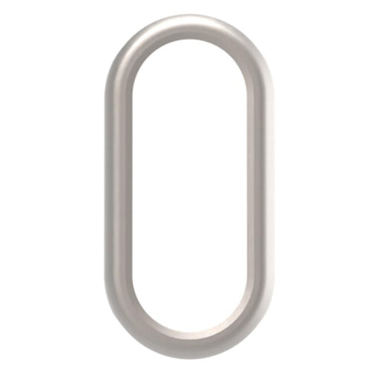 For Xiaomi Mi Band 8 / 9 Ceramic / 10 Ceramic Half Coverage Hollow PC Watch Protective Cover(Starlight) by bashfashion