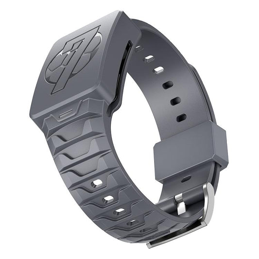 For WHOOP 4.0 Integrated TPU Watch Band(Gray) by bashfashion