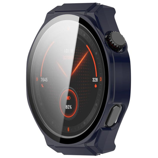 For Honor Watch 5 Ultra Tempered Film Integrated PC Watch Protective Cover(Ink Blue) by bashfashion