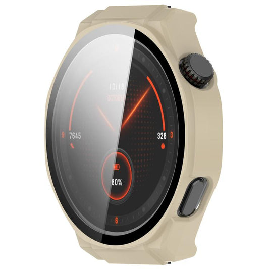 For Honor Watch 5 Ultra Tempered Film Integrated PC Watch Protective Cover(White) by bashfashion