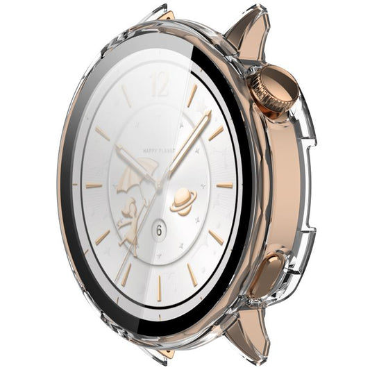 For OnePlus Watch 3 43mm Tempered Film Integrated PC Watch Protective Cover(Transparent) by bashfashion