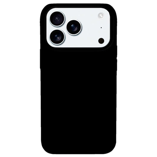 For iPhone 17 Pro Max Kalebol Solid Color Simple All-inclusive Liquid Silicone Phone Case(Black) by Kalebol