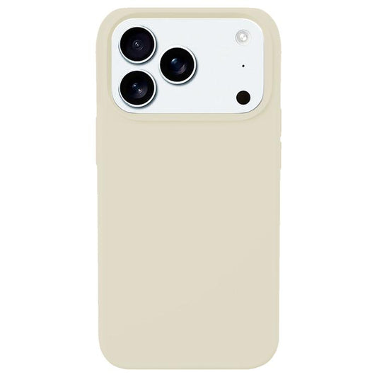 For iPhone 17 Pro Kalebol Solid Color Simple All-inclusive Liquid Silicone Phone Case(Starlight) by Kalebol