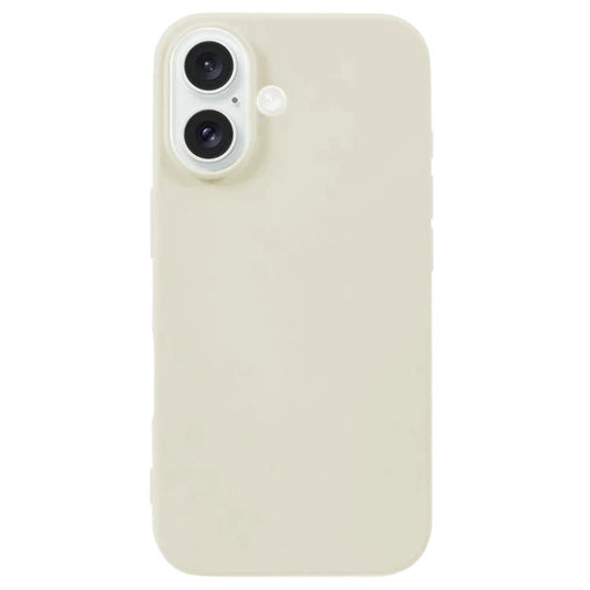 For iPhone 17 Kalebol Solid Color Simple All-inclusive Liquid Silicone Phone Case(Starlight) by Kalebol