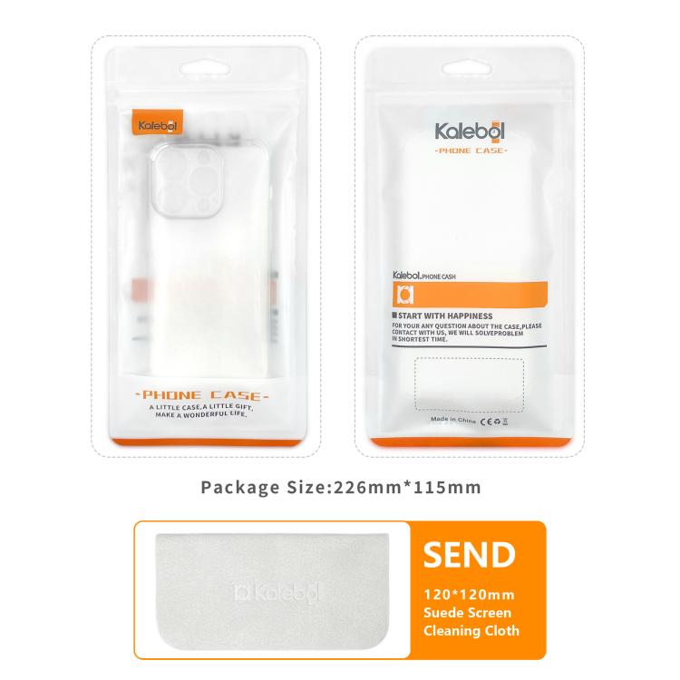 For iPhone Air Kalebol Ice-clear Shockproof Phone Case(Transparent) by Kalebol
