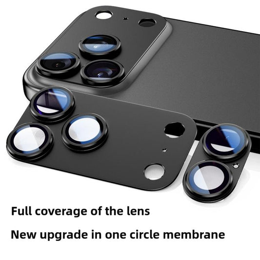 For iPhone 17 Kalebol Armor Full-Coverage Metal Lens Ring Protector Film(Black) by Kalebol