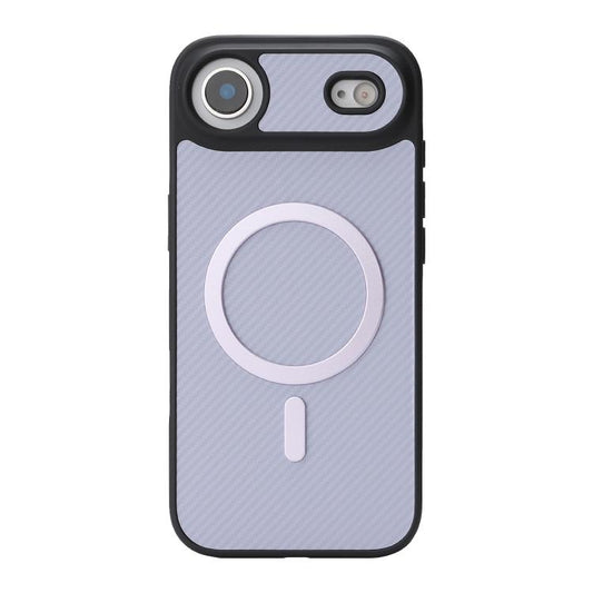 For iPhone Air Kalebol Carbon Fiber MagSafe Phone Case(Purple) by Kalebol