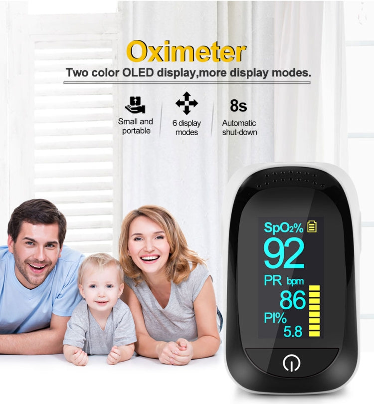 A2 Precision Pulse Oximeter(Gray) by bashfashion