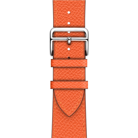 For Apple Watch 3 / 2 / 1 Generation 42mm Universal Leather Cross Band(Orange) by bashfashion