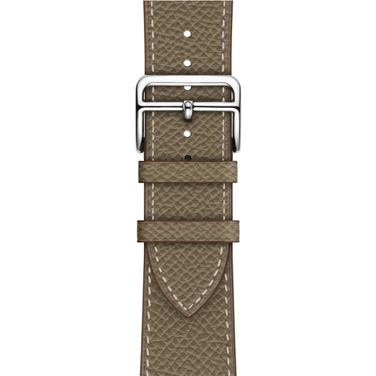 For Apple Watch 3 / 2 / 1 Generation 38mm Universal Leather Cross Band(Gray) by bashfashion