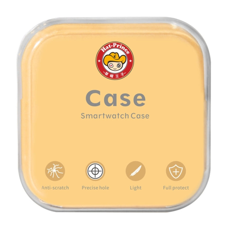 For Samsung Galaxy Watch Active 2 44mm ENKAY Hat-prince Full Coverage Electroplate TPU Case(Black) by ENKAY