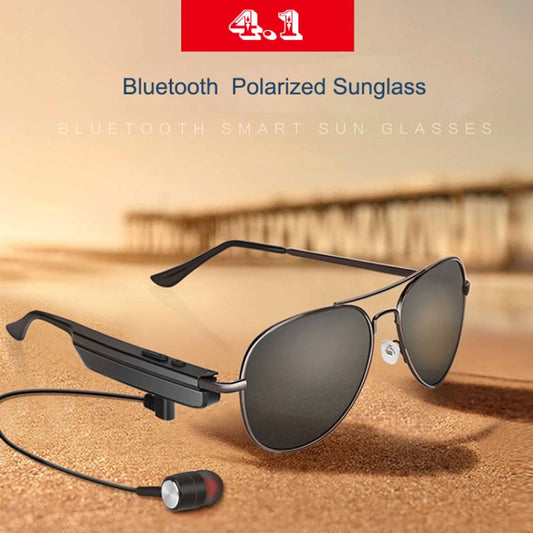 A8 Wireless Earphone Bluetooth Headset Sunglasses Music Headphones Smart Glasses Earbud Hands-free with Mic by bashfashion