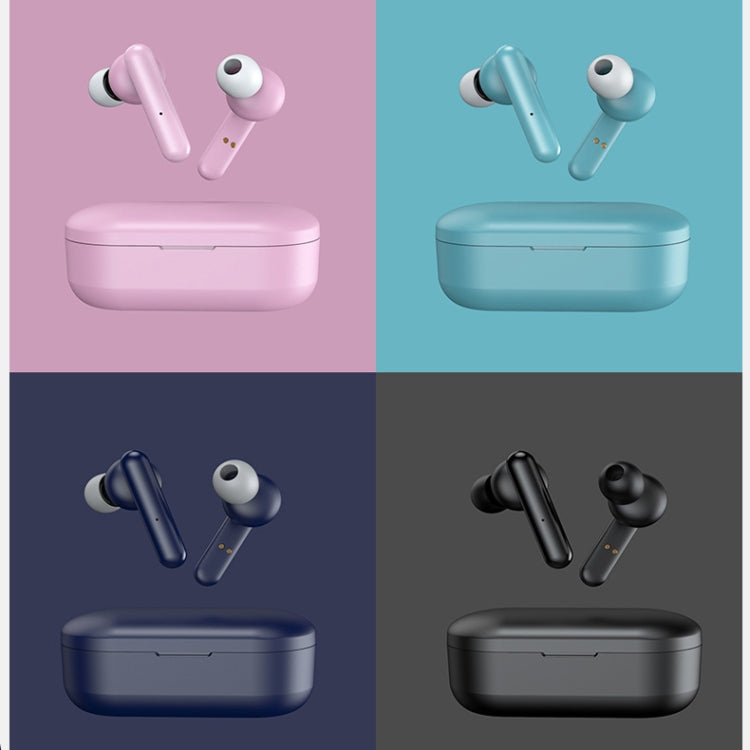 T10 Mini Touch Control Hifi TWS Wireless Bluetooth Earphones With Mic & Charger Box(Black) by bashfashion