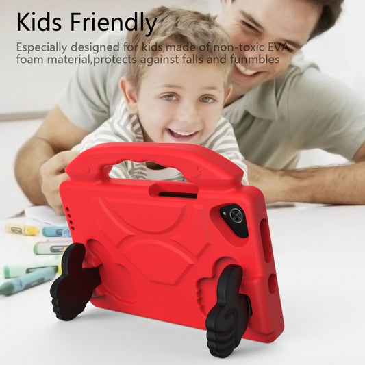 For Samsung Galaxy Tab A 8.0 2019 / T290 Thumb Bracket EVA Shockproof Tablet Case(Red) by bashfashion