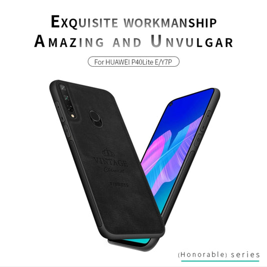 For Huawei Y7P/P40Lite E/Honor9C PINWUYO Zun Series PC + TPU + Skin Waterproof And Anti-fall All-inclusive Protective Shell(Gray) by PINWUYO