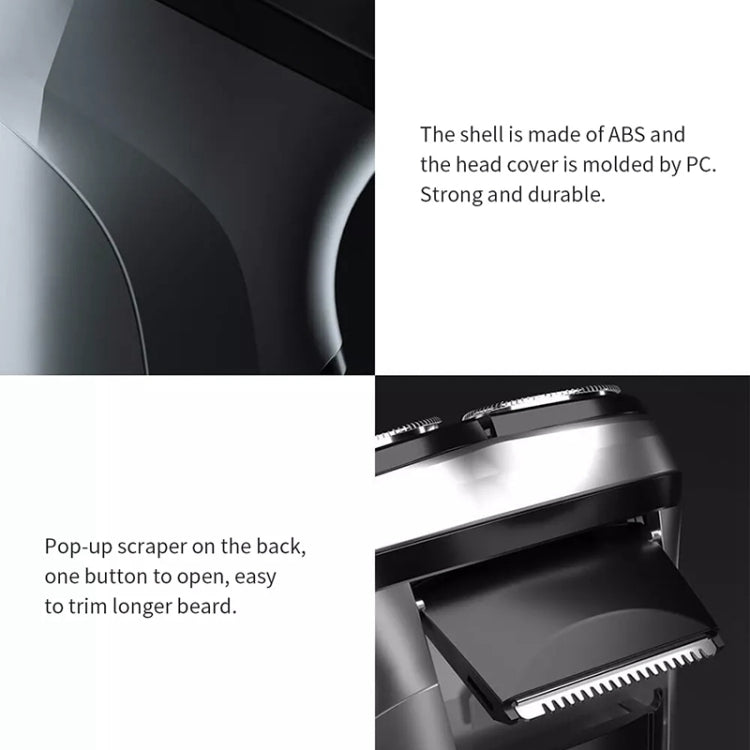 Original Xiaomi Youpin BlackStone Men Portable Face Care Barber Electric Shaving Razor by Xiaomi