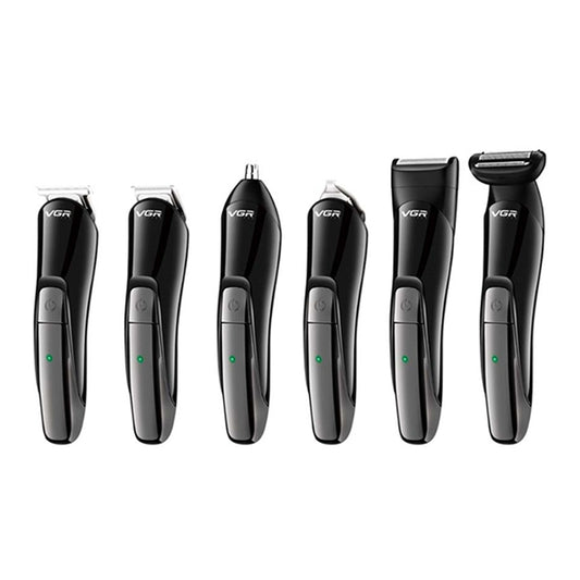 VGR V-012 5W 6 in 1 Electric Hair Clipper, Plug Type: EU Plug by VGR