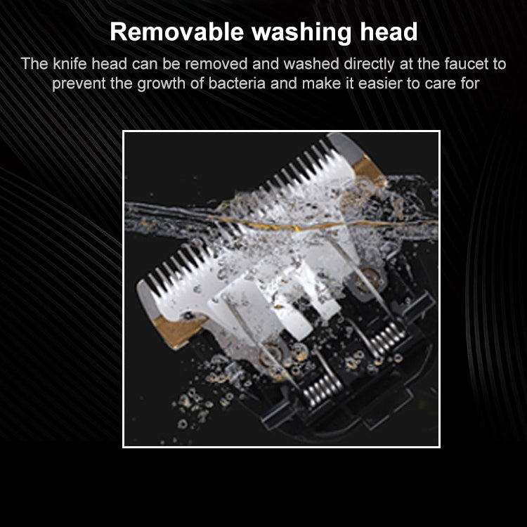 VGR V-012 5W 6 in 1 Electric Hair Clipper, Plug Type: EU Plug by VGR