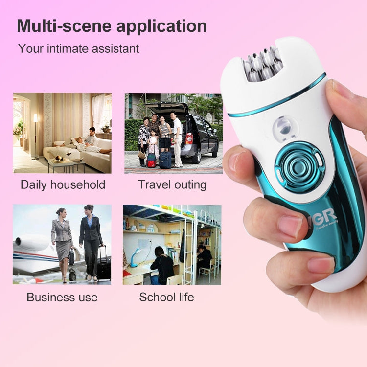 VGR V-700 3W 4 in 1 Electric Hair Remover, Plug Type: EU Plug by VGR