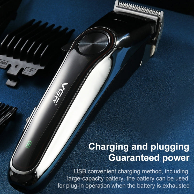 VGR V-289 10W USB Home Portable Hair Clipper with Battery Indicator & Four Gear Adjustment by VGR