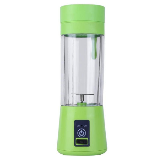 USB Rechargeable Electric Automatic Vegetable Fruit Citrus Orange Juice Maker Cup Mixer Bottle (380ML 2 Blender) by bashfashion