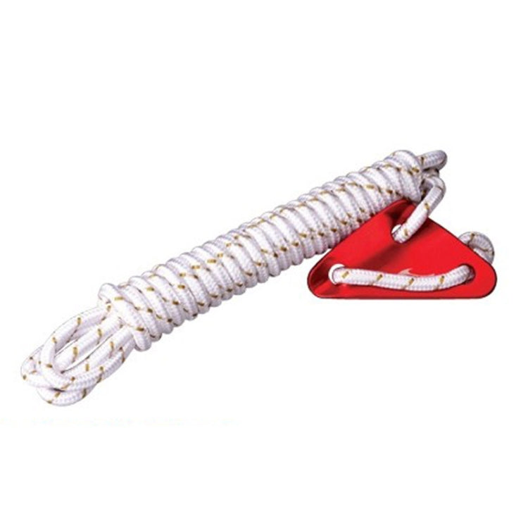 3 PCS Triangle Aluminum Alloy Wind Rope Buckle Adjustment Buckle Tent Canopy Pull Rope Slip Rope Buckle Accessories(Red) by bashfashion