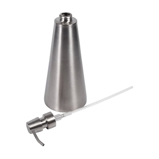 800ml Stainless Steel Soap Dispenser Cone Hand Sanitizer Bottle by bashfashion