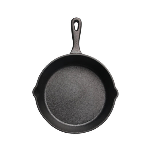Cast Iron Non Stick Frying Pan Cooking Pot, Sheet Size:25cm by bashfashion