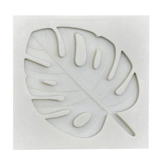 2 PCS DIY Tree Leaf Fondant Mould Chocolate Cake Decorating Mould(Gray) by bashfashion