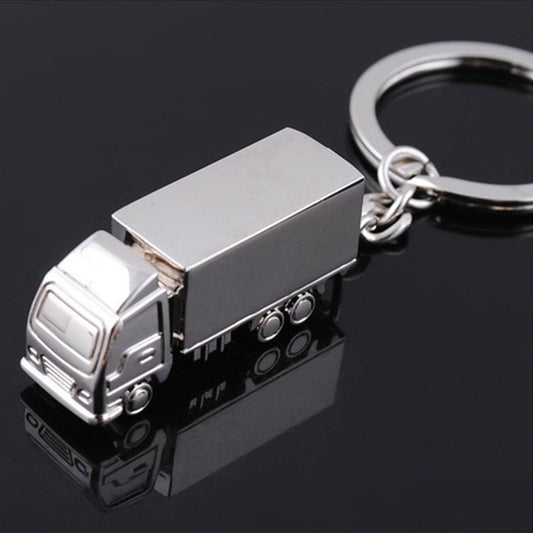 2 PCS Creative Keychain Metal Solid Van Gift Pendant by bashfashion