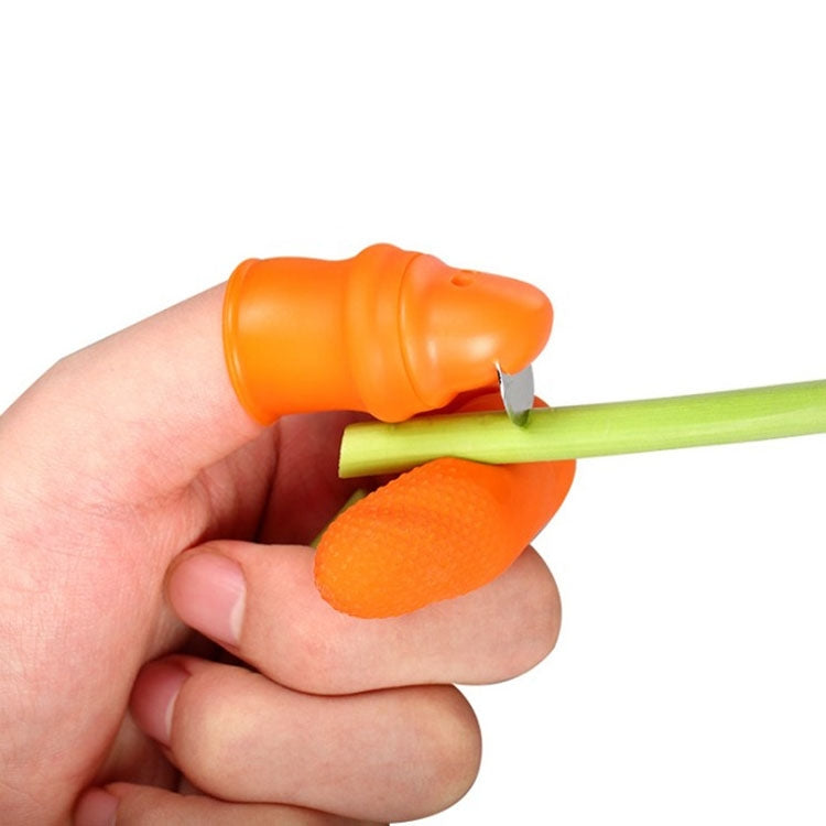 Picker Picking Vegetables Iron Nail Clippers Picking Beans Carob Thumb Knife Scimitar, Size:Mens Large by bashfashion