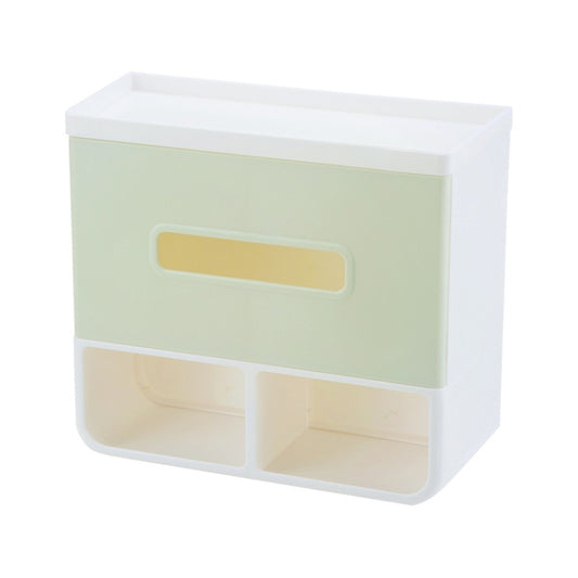 Bathroom No Punching Napkin Holder Tray(Green) by bashfashion