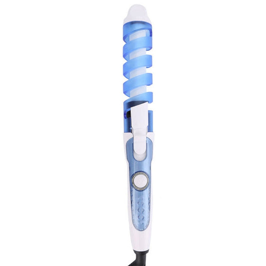 Hair Styling Tool Hair Curler Roller Spiral Curling Iron(Blue) by bashfashion