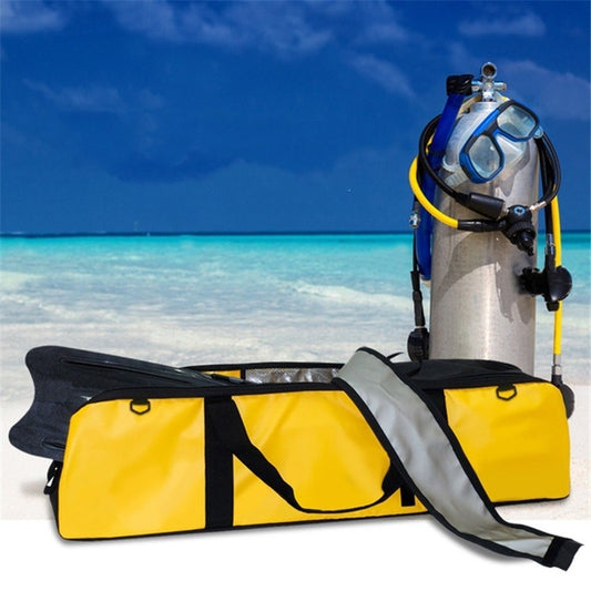 ZONYSUN Shoulder Outdoor Waterproof Bag Diving Long Fins Bag Dry Wet Separation Waterproof Bag, Size:100x20x24cm(Yellow) by bashfashion
