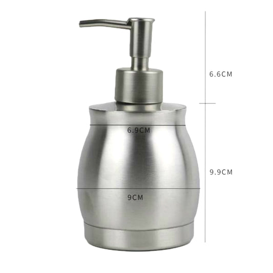 Stainless Steel Lotion Bottle Hand Soap Dispenser Hand Sanitizer Bottle by bashfashion