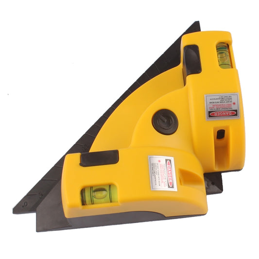 Right Angle 90 Degree Laser Level Cross Line Tiling Leveling Laser Beam Measurement Tool by bashfashion