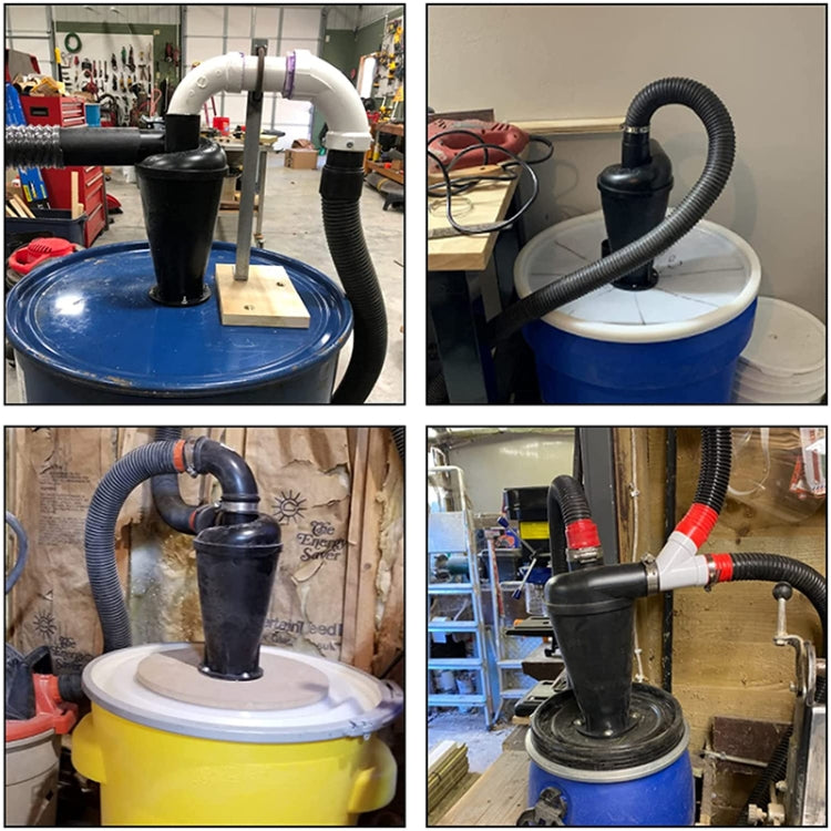 Industrial Aluminium Turbo-Charging Cyclone Industrial dust collector by bashfashion