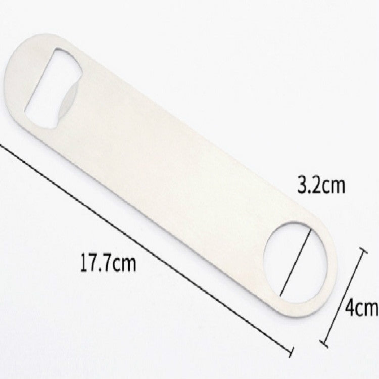 2 PCS Stainless Steel Bottle Opener Creative Multipurpose Beer Soda Lid Opener by bashfashion